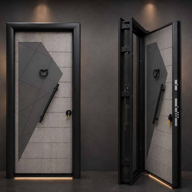 Single Lock Door