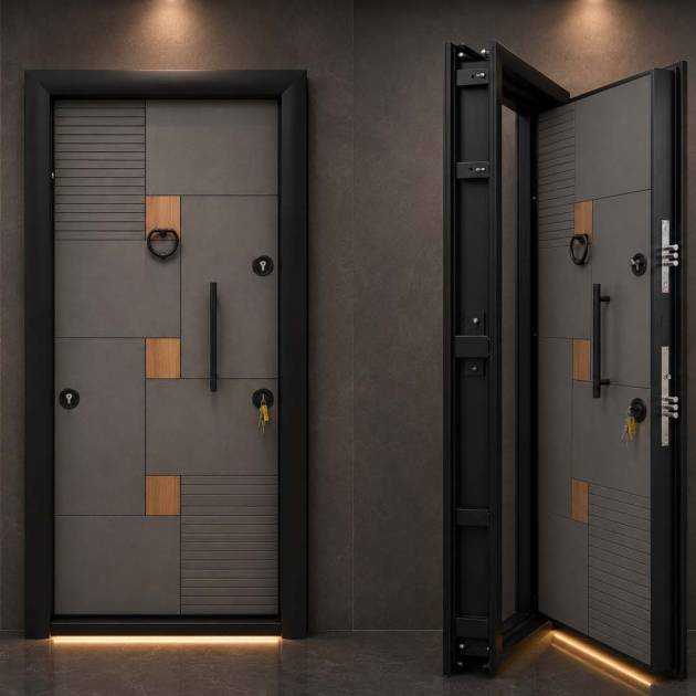 Triple Lock Door