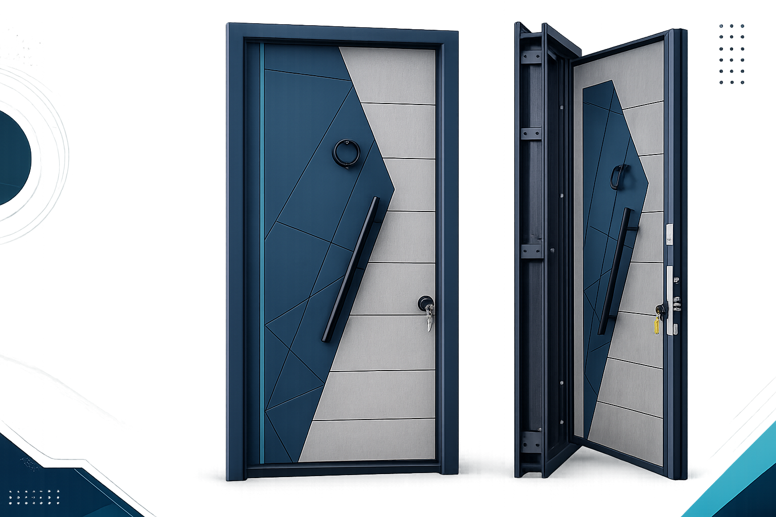 Single Lock Door