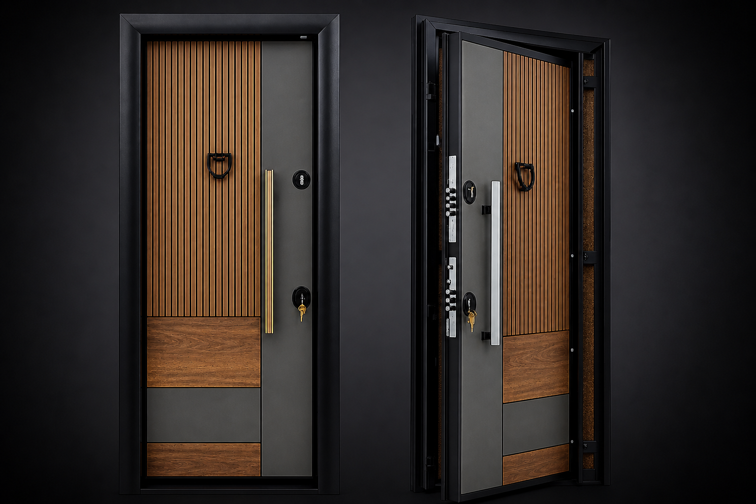 Double Lock Door