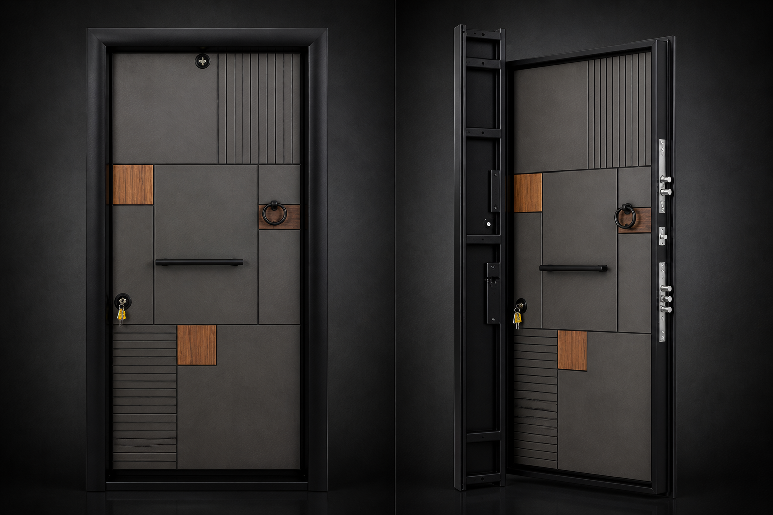 Triple Lock Door